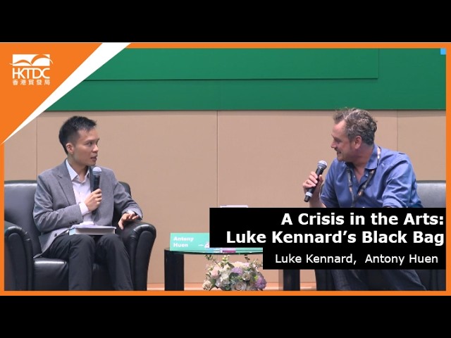 Book Fair 2026: A Crisis in the Arts: Luke Kennard’s Black Bag